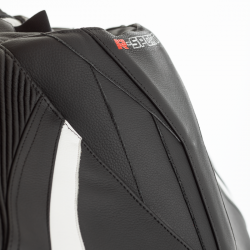 KOMBINEZON SKÓRZANY RST R-SPORT CE BLACK/WHITE XS (2967)