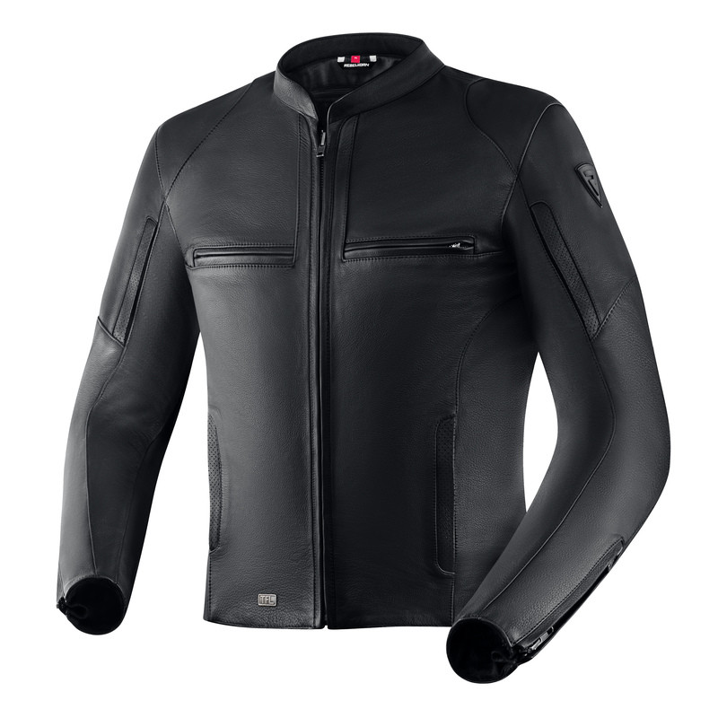 KURTKA SKÓRZANA REBELHORN RUNNER III TFL BLACK 