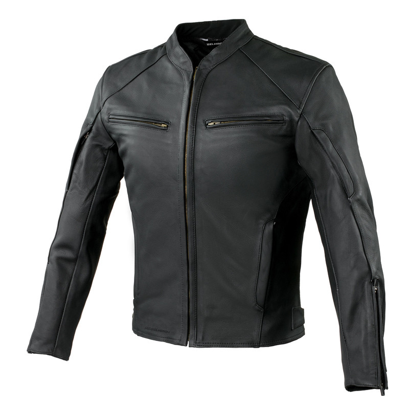 KURTKA SKÓRZANA REBELHORN RUNNER II BLACK 