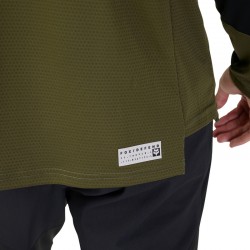 KOSZULKA ROWEROWA Z DŁUGIM RĘKAWEM FOX DEFEND FOXHEAD OLIVE GREEN  ENDURO CROSS