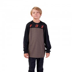 KOSZULKA ROWEROWA Z DŁUGIM RĘKAWEM FOX JUNIOR DEFEND RACE DIRT  ENDURO CROSS