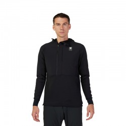 BLUZA ROWEROWA Z KAPTUREM FOX DEFEND THERMAL BLACK  ENDURO CROSS