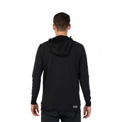BLUZA ROWEROWA Z KAPTUREM FOX DEFEND THERMAL BLACK  ENDURO CROSS