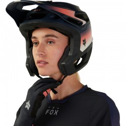 KOSZULKA ROWEROWA Z DŁUGIM RĘKAWEM FOX LADY DEFEND THERMAL LUNAR BLACK  ENDURO CROSS