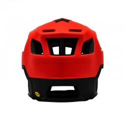 KASK ROWEROWY FOX DROPFRAME ORANGE FLAME  ENDURO CROSS