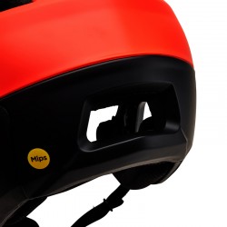 KASK ROWEROWY FOX DROPFRAME ORANGE FLAME  ENDURO CROSS