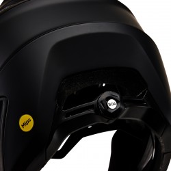 KASK ROWEROWY FOX DROPFRAME PRO MATTE BLACK  ENDURO CROSS