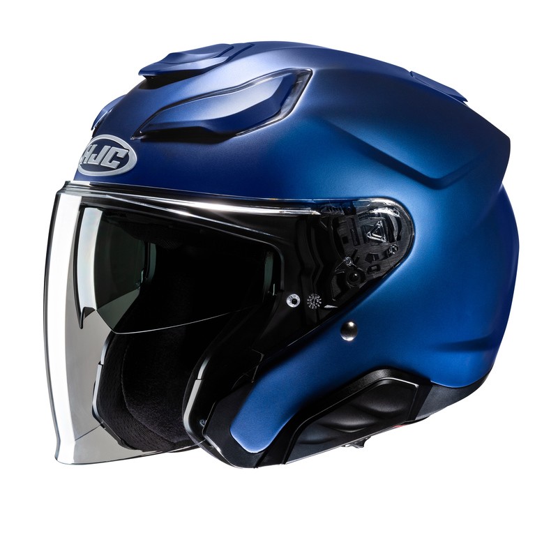KASK HJC F31 SOLID SEMI FLAT METALLIC BLUE 