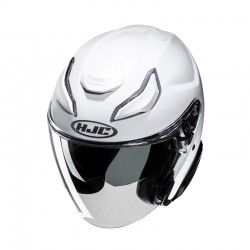 KASK HJC F31 SOLID PEARL WHITE 