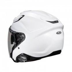 KASK HJC F31 SOLID PEARL WHITE 