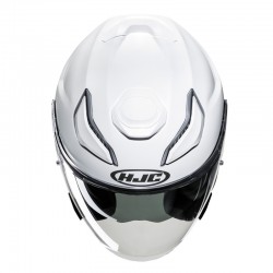 KASK HJC F31 SOLID PEARL WHITE 