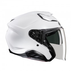 KASK HJC F31 SOLID PEARL WHITE 