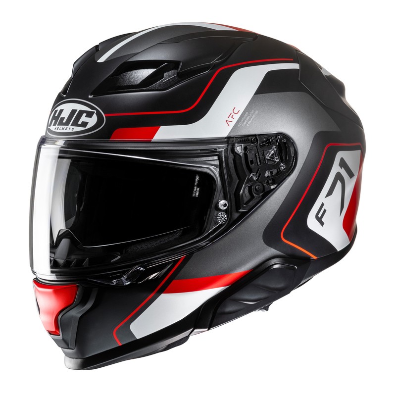 KASK HJC F71 ARCAN BLACK/RED 