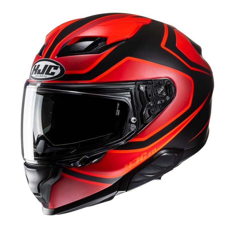 KASK HJC F71 IDLE RED/BLACK 