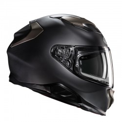 KASK HJC F71 SOLID SEMI FLAT BLACK TITANIUM 