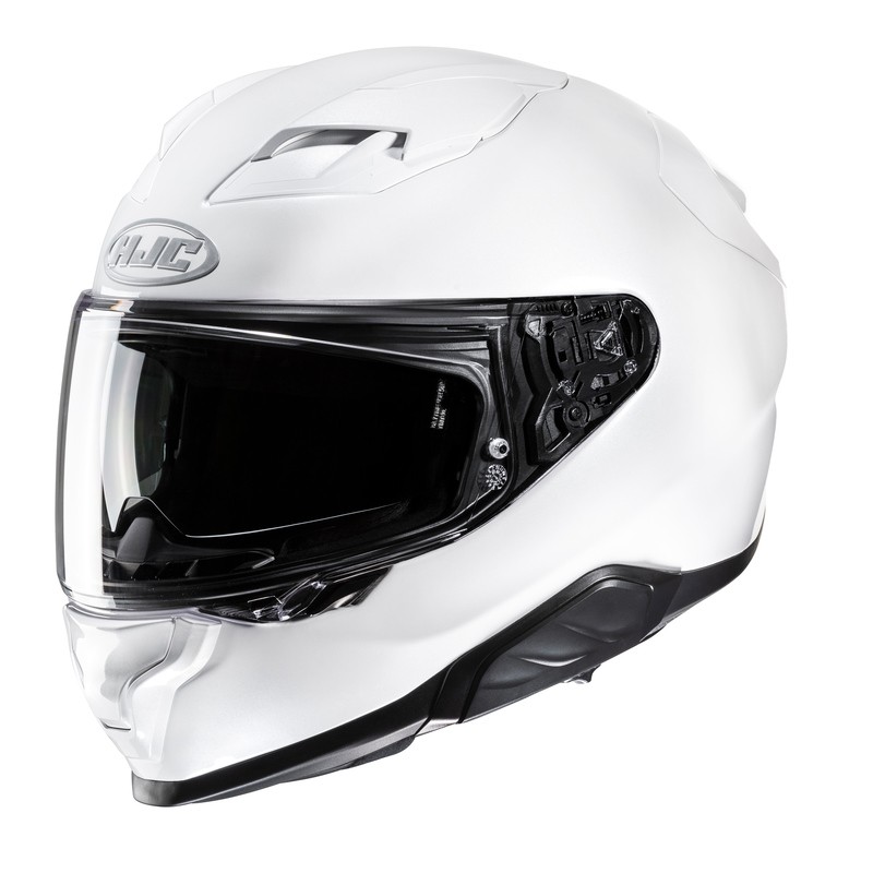 KASK HJC F71 SOLID PEARL WHITE 