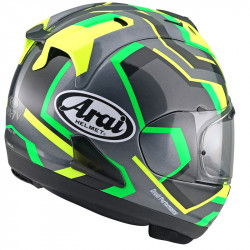 KASK ARAI RX7V RSW FLUOR YELLOW 