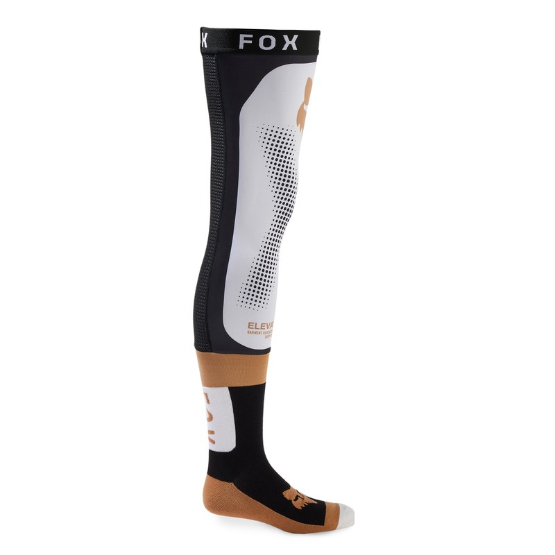 SKARPETY FOX FLEXAIR KNEE BRACE BLACK/WHITE  ENDURO CROSS