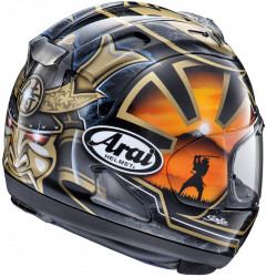 KASK ARAI RX7V PEDROSA SPIRIT GOLD 