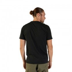 T-SHIRT FOX FOX HEAD BLACK/BLACK  ENDURO CROSS