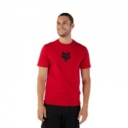T-SHIRT FOX FOX HEAD FLAME RED  ENDURO CROSS