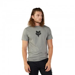 T-SHIRT FOX FOX HEAD HEATHER GRAPHITE  ENDURO CROSS