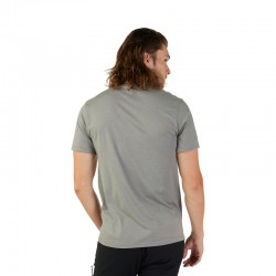 T-SHIRT FOX FOX HEAD HEATHER GRAPHITE  ENDURO CROSS