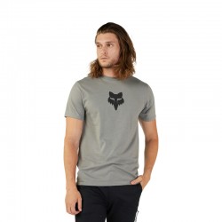 T-SHIRT FOX FOX HEAD HEATHER GRAPHITE  ENDURO CROSS
