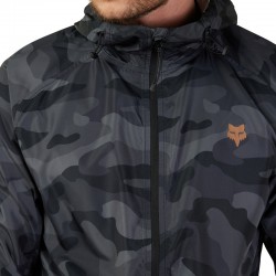 KURTKA PRZECIWWIATROWA FOX FOX HEAD WINDBREAKER BLACK CAMO  ENDURO CROSS