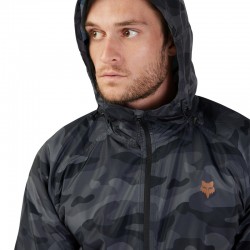 KURTKA PRZECIWWIATROWA FOX FOX HEAD WINDBREAKER BLACK CAMO  ENDURO CROSS