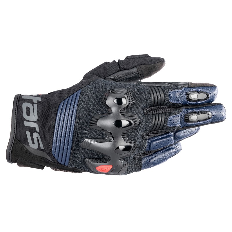 RĘKAWICE SKÓRZANE ALPINESTARS HALO DARK BLUE/BLACK 