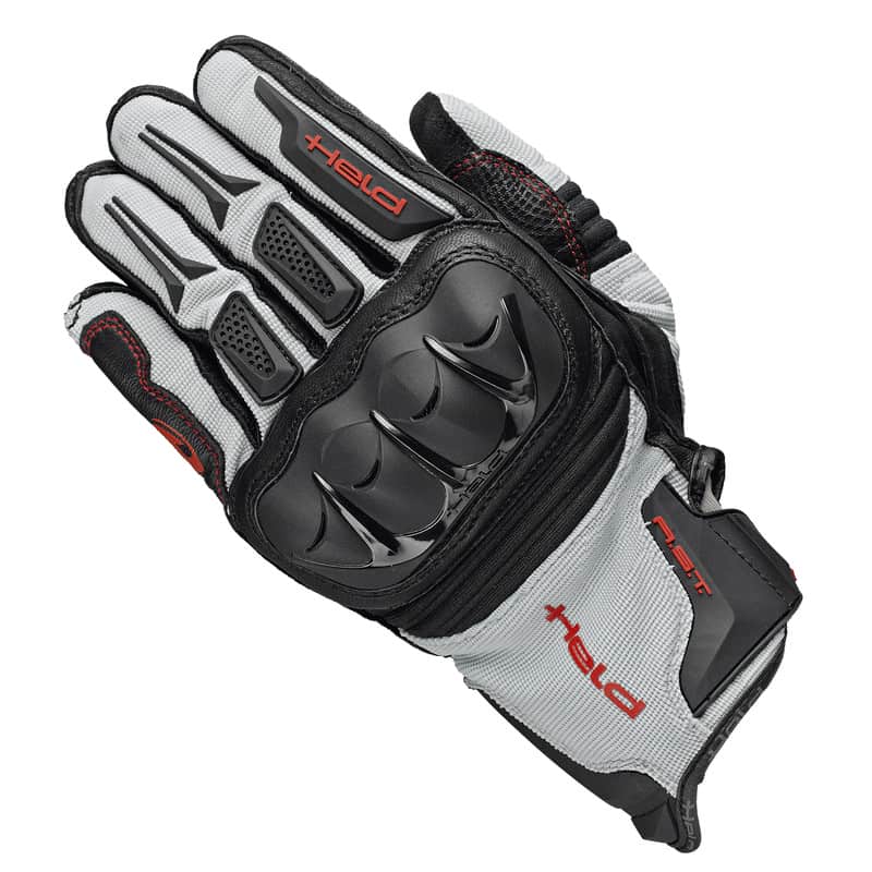 RĘKAWICE HELD SAMBIA BLACK/GREY/RED 