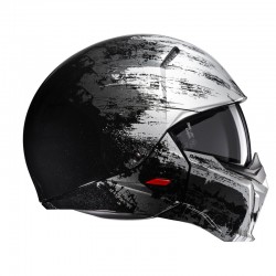 KASK HJC I20 FURIA SILVER/BLACK 