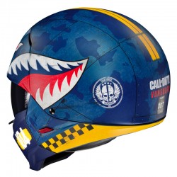 KASK HJC I20 VANGUARD CALL OF DUTY BLUE/YELLOW 
