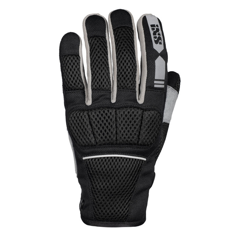 RĘKAWICE TEKSTYLNE IXS SAMUR-AIR 1.0 BLACK/GREY 