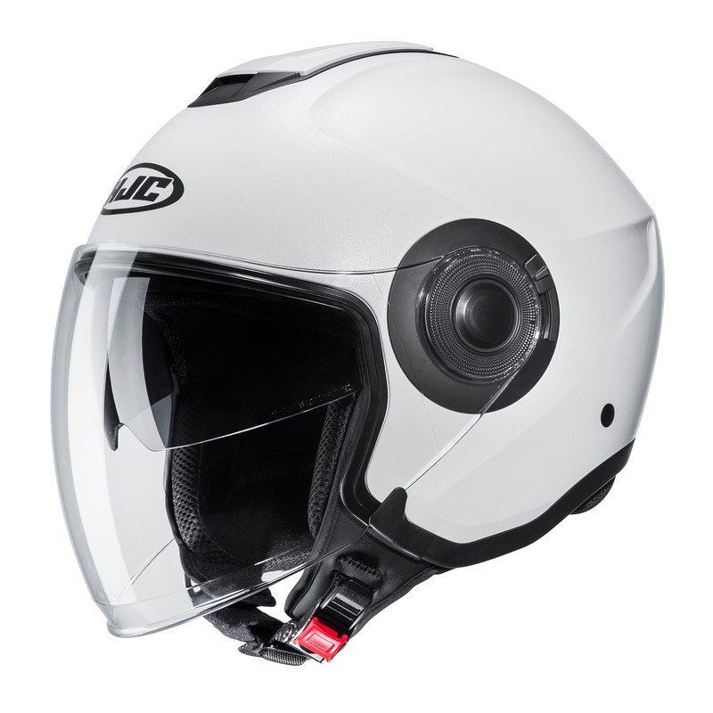 KASK HJC I40N SOLID SEMI FLAT PEARL WHITE 