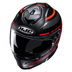 KASK HJC I71 FQ 20 BLACK/RED 