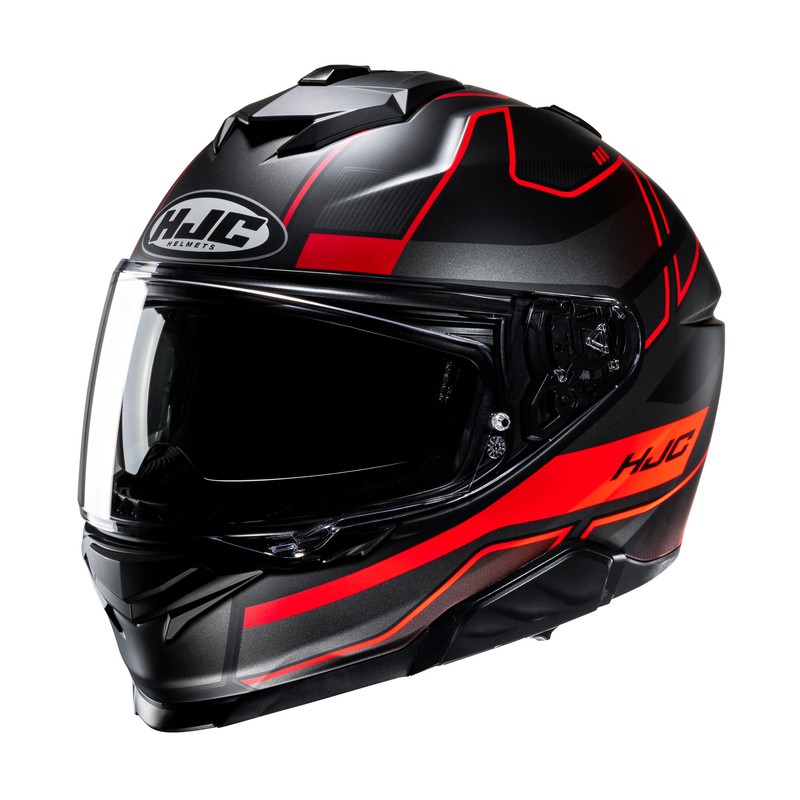 KASK HJC I71 IORIX BLACK/RED 