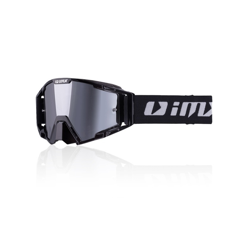 GOGLE IMX SAND BLACK - SZYBA SILVER IRIDIUM + CLEAR (2 SZYBY W ZESTAWIE) ENDURO CROSS