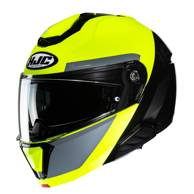 KASK HJC I91 BINA YELLOW/BLACK 