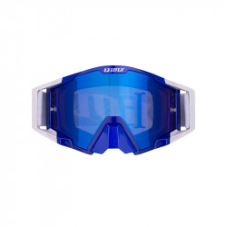 GOGLE IMX SAND BLUE/WHITE - SZYBA BLUE IRIDIUM + CLEAR (2 SZYBY W ZESTAWIE) ENDURO CROSS
