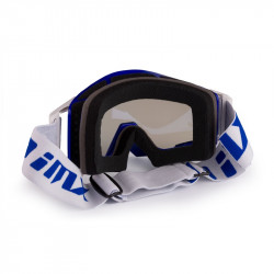 GOGLE IMX SAND BLUE/WHITE - SZYBA BLUE IRIDIUM + CLEAR (2 SZYBY W ZESTAWIE) ENDURO CROSS