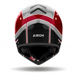 KASK AIROH J110 COMMAND BURGUNDY GLOSS 