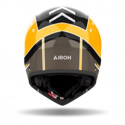 KASK AIROH J110 COMMAND YELLOW GLOSS 
