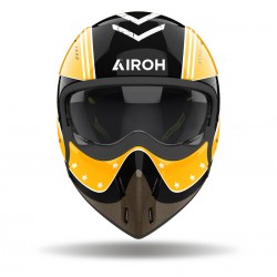 KASK AIROH J110 COMMAND YELLOW GLOSS 