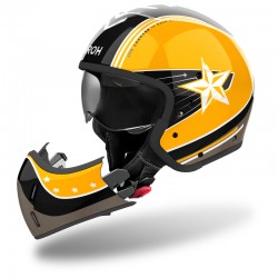 KASK AIROH J110 COMMAND YELLOW GLOSS 