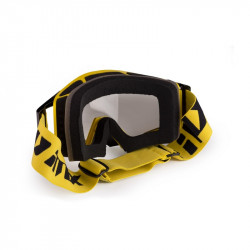 GOGLE IMX SAND YELLOW/BLACK - SZYBA SILVER IRIDIUM + CLEAR (2 SZYBY W ZESTAWIE) ENDURO CROSS