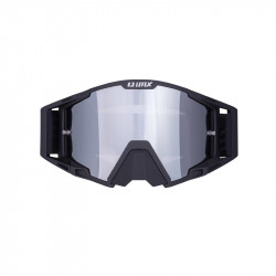 GOGLE IMX SAND BLACK MATT - SZYBA SILVER IRIDIUM + CLEAR (2 SZYBY W ZESTAWIE) ENDURO CROSS