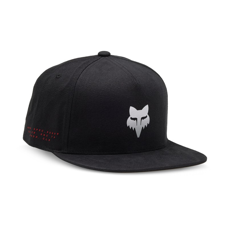 CZAPKA Z DASZKIEM FOX MAGNETIC SNAPBACK BLACK  ENDURO CROSS