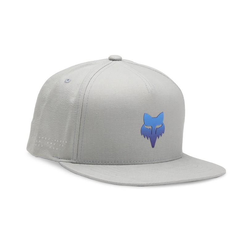 CZAPKA Z DASZKIEM FOX MAGNETIC SNAPBACK STEEL GREY  ENDURO CROSS